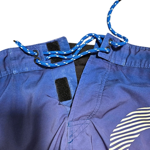 Ecko Unltd Men’s Board Shorts Size M 30” Waist Blue Gradient Swim Trunks y2k - Picture 5 of 16